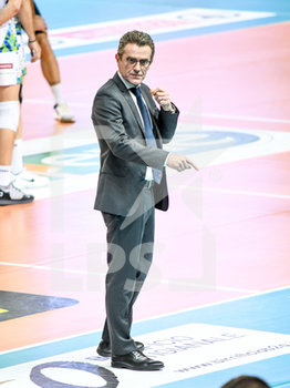 2019-04-07 - Coach del Trentino Angelo Lorenzetti - PLAYOFF - QUARTI DI FINALE - KIOENE PADOVA VS ITAS TRENTINO - SUPERLEAGUE SERIE A - VOLLEYBALL